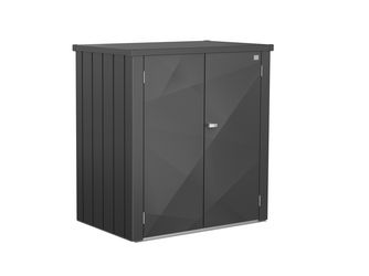 Terrassenschrank Romeo Gr. L X-Design dunkelgrau- metallic 1320x870x1400mm