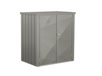 Terrassenschrank Romeo Gr. L X-Design quarzgrau- metallic 1320x870x1400mm