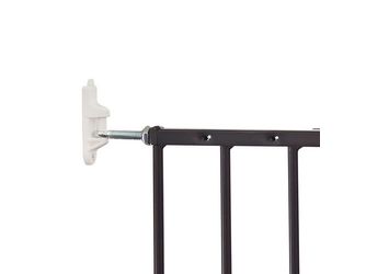 Tierschutzgitter, Metall anthrazit einstellbare Breite 62,5-106,8cm, Höhe 103cm