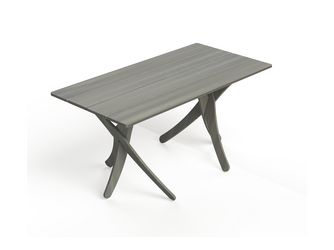 Tisch Bausatz, malui grau, 81,5x160x78cm Tisch Bausatz, malui grau, 81,5x160x78cm