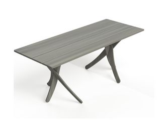 Tisch Bausatz, malui grau, 81,5x200x78cm Tisch Bausatz, malui grau, 81,5x200x78cm
