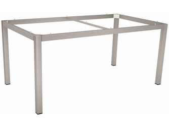 Tischgestell 160x90cm Classic Edelstahl