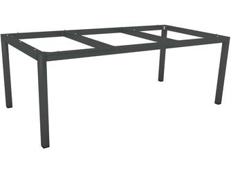 Tischgestell 200x100cm Classic Aluminium anthrazit