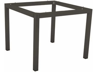 Tischgestell 80x80cm Classic Aluminium anthrazit