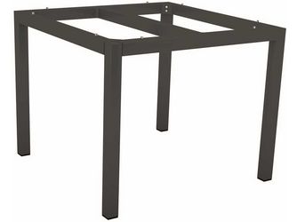 Tischgestell 90x90cm Classic Aluminium anthrazit