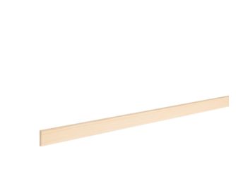 Tischkantleiste Kiefer astrein 5x30x900 Massiv, roh, Kurzlänge