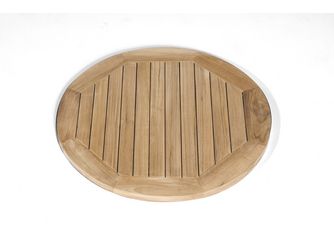 Tischplatte rund Top Teak 100cm rund