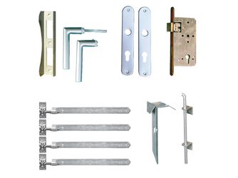 Tor-Beschlag komplett Nr. 54