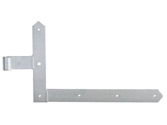 Tor-Winkelband/Rahmen, spitz, unten, feuerverzinkt, HxL 250x400mm, Rolle Ø13mm Tor-Winkelband/Rahmen, spitz, unten, feuerverzinkt, HxL 250x400mm, Rolle Ø13mm