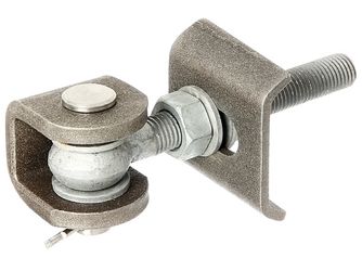 Torband f.180° Öffnung, Schrauben, etc.fvz., Bolzen und Splint VA, z.Anschweißen, M16 Torband f.180° Öffnung, Schrauben, etc.fvz., Bolzen und Splint VA, z.Anschweißen, M16