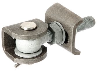 Torband f.180° Öffnung, Schrauben, etc.fvz., Bolzen und Splint VA, z.Anschweißen, M24 Torband f.180° Öffnung, Schrauben, etc.fvz., Bolzen und Splint VA, z.Anschweißen, M24
