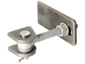 Torband f.180° Öffnung, lang, Schrauben, etc.fvz., Bolzen, etc.VA, z.Anschweißen, M16 Torband f.180° Öffnung, lang, Schrauben, etc.fvz., Bolzen, etc.VA, z.Anschweißen, M16