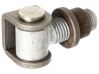Torband, verstellb.um15mm, U-Bügel u.Einschweißm.Stahl roh, z.Anschweißen, Gew.M24 Torband, verstellb.um15mm, U-Bügel u.Einschweißm.Stahl roh, z.Anschweißen, Gew.M24