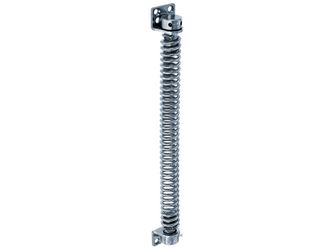 Torfeder, galv. blau verzinkt, zum Anschrauben, Gesamtlänge 280mm Torfeder, galv. blau verzinkt, zum Anschrauben, Gesamtlänge 280mm