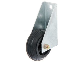 Torlaufrolle, f. schwere Tore, feuerverzinkt, zum Anschrauben, Durchmesser 80mm