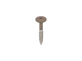 Torx Schrauben 32mm V2A 100 Stck Taupe eiche
