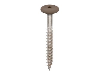 Torx Schrauben 45mm V4A 100 Stck Taupe eiche