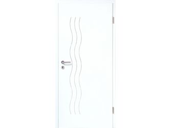 Zimmertür Lack Weiß ähnlich RAL 9010 Satura 1603 Röhrenspan "Satura"