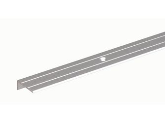 Treppenkanten-Schutzprofil, Alu silber elox., LxBxHxS 1000x25x20x1,5mm Treppenkanten-Schutzprofil, Alu silber elox., LxBxHxS 1000x25x20x1,5mm