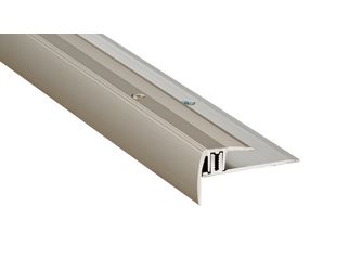 Treppenkantenprofil Typ TRS716 7-16mm Edelstahl 1000x27x1mm