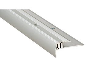 Treppenkantenprofil Typ TRS716 7-16mm Silber 1000x27x1mm