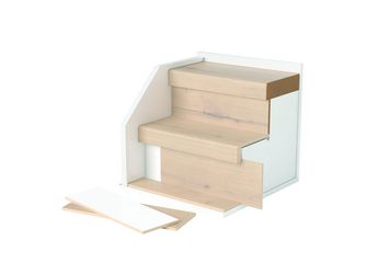 Treppenstufen Seitenblende PPD094 500x11x60 mm