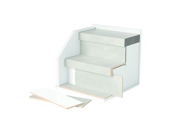 Treppenstufen Seitenblende PPD158 500x11x60 mm