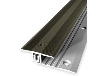 Twin Übergangs-Profil PF 488 Alu bronze eloxiert