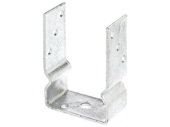 U-Pfostenträger, feuerverzinkt, z.Aufschrauben, BxH 101x150mm U-Pfostenträger, feuerverzinkt, z.Aufschrauben, BxH 101x150mm