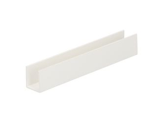 U-Profil Innenmaß 12mm Weiß 275cm - 08120127