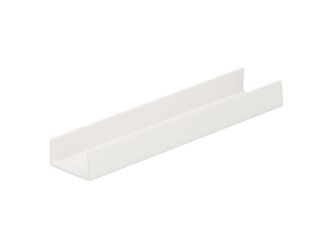 U-Profil Innenmaß 18/19mm Weiß 260cm - 08190126
