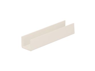 U-Profil Innenmaß 18mm Ecru 260cm - 08181526