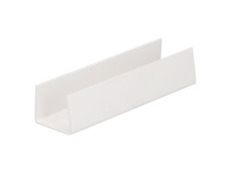 U-Profil Innenmaß 23mm Weiß 520cm - 08230152