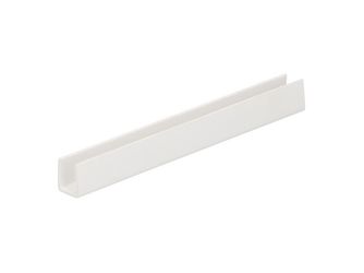 U-Profil Innenmaß 6mm Weiß 520cm - 08060152