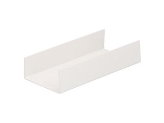 U-Profil Innenmaß 80mm Weiß 520cm - 08800152