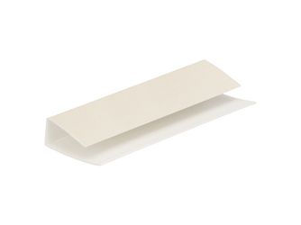 Umrandungsprofil 10mm Creme (Folie) 600cm