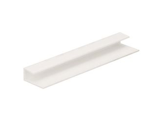 Umrandungsprofil 6/7mm Weiß 500cm