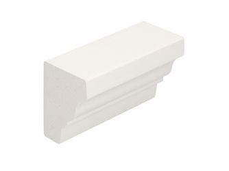 Unipanel Zierleiste 36x52mm Weiß 485cm