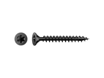 Universalschraube, 4x40, VG, Senkk., T-STAR plus T20, 4-CUT, Schwarz verzinkt, 40 St. Universalschraube, 4x40, VG, Senkk., T-STAR plus T20, 4-CUT, Schwarz verzinkt, 40 St.