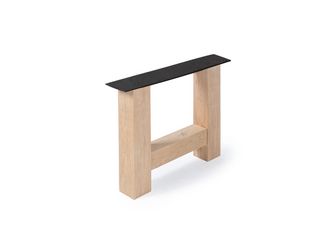 Untergestell H Holz 120x120mm als Set
