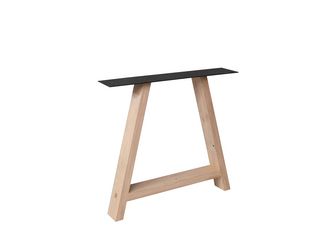 Tischuntergestell Wood Line Fineline A Eiche, Material 100x40mm, 72x78cm (HxB)