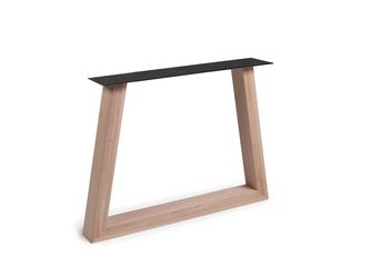 Tischuntergestell Wood Line Fineline Trapez Eiche, Material 100x40mm, 72x95cm (HxB)