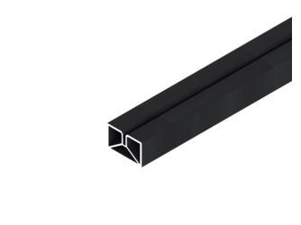 Unterkonstruktion Aluminium schwarz