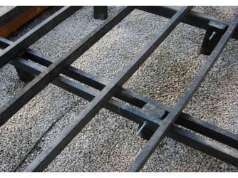 Unterkonstruktion Kunststoff beidseitig glatt