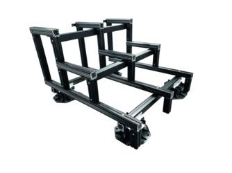 VARIO - Systemtreppe, 3-stufig, Dielen