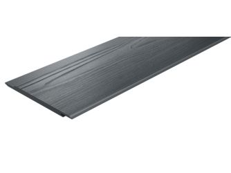 VL Plank Fassadenbekleidung Holzstruktur 3600x214x11mm Anthrazitgrau, 160 Stück/Palette