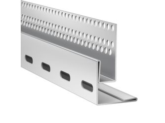 VL Plank Fenstersturz- und Starterprofil vertikale Installation Trim 3000 Schneeweiß