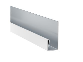 VL Plank Inneneckprofil 3000mm Schneeweiß