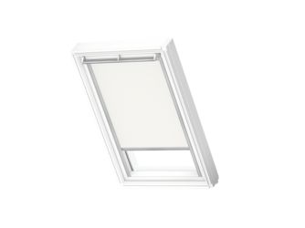 Verdunkelungs-Rollo manuell DG 021 1025S weiß, Alu Schiene, Standard Verdunkelungs-Rollo manuell DG 021 1025S weiß, Alu Schiene, Standard