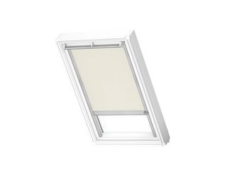 Verdunkelungs-Rollo solar DSL FK06 1085K Hellbeige, Alu Schiene, Standard